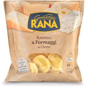 Ravioli sveži 4 siri, 250 g