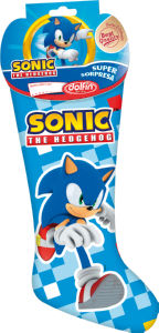 Nogavica s sladkarijami, Ježek Sonic, 190 g