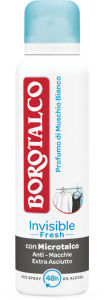 Dezodorant Borotalco, Invisible Fresh, 150ml