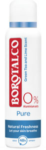 Dezodorant Borotalco, Pure Natural Freshness, 150ml