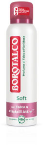 Dezodorant Borotalco, sprej, Soft, ženski, 150 ml