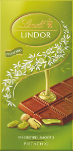 Čokolada mlečna Lindt, pistacija, 100 g