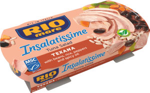 Tunina Rio mare Insalatissime Texana, 2 x 160 g