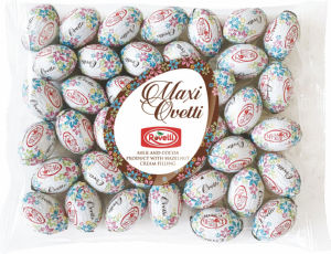 Jajčka kakavova Rovelli, velikonočna, maxi, 350 g