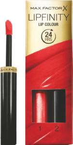 Šminka Max Factor, Lipfinity, dolgoobstojna z balzamom, 125