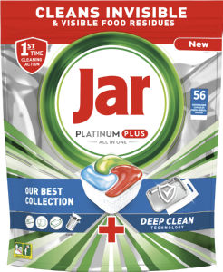 Kapsule Jar, Platinum plus, All in One, Deep clean, 56/1