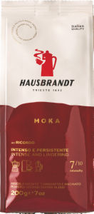 Kava Hausbrandt, moka, Soft Pack, 200 g