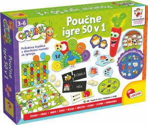 Igre poučne Lisciani Carotina, 50v1