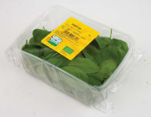 Špinača Bio sveža, pakirana, 125 g