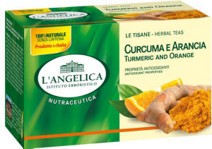Čaj L’Angelica kurkuma, pomaranča, 90 g