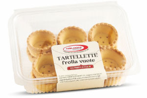 Košarice mignon Naldoni, krhko testo, 12/1, 140 g