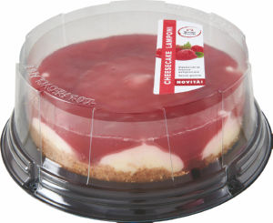 Torta Cheesecake, malina, 400 g