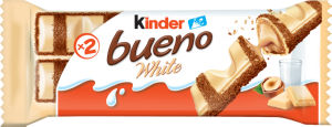 Desert Kinder Bueno, white, 39 g