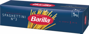 Testenine špageti, št. 3, Barilla, 1 kg