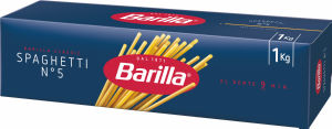 Testenine Barilla, špageti, št. 5, 1 kg