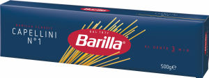 Testenine Barilla, špageti, najtanjši , št. 1, 500 g