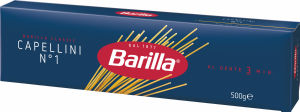 Testenine Barilla, špageti, najtanjši, št. 1, 500 g