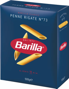 Testenine Barilla, peresniki rebras., 500 g