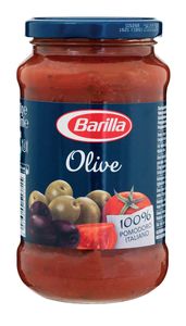 Omaka Barilla, paradižnikova z zelenimi in črnimi olivami, 400 g