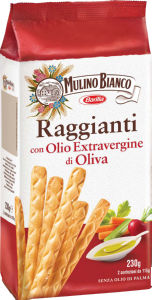 Grisini Mulino Bianco, z oljčnim oljem, 230 g