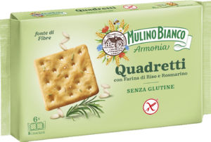 Kreker brez glutena, z riževo moko in rožmarinim, 200 g