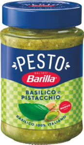 Omaka Barilla, Pesto, z baziliko in pistacijo, 190 g