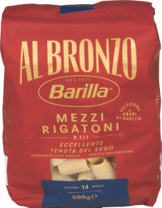 Testenine Al Bronzo, Mezzi Rigatoni, 500 g