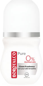 Deodorant Borotalco, Pure, roll-on, 50 ml