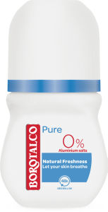 Dezodorant roll-on Borotalco, Pure Natural Freshness, 50ml