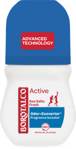 Deodorant Borotalco, Active Sea Salt Fresh, roll-on, 50 ml