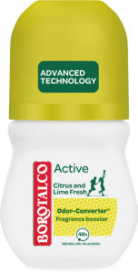 Deodorant Borotalco, Active Citrus & Lime, roll-on, 50 ml