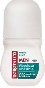 Deodorant Borotalco, Absolute Ivisible, roll-on, 50 ml