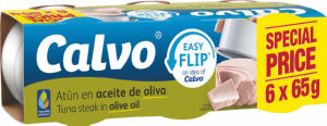 Tunina Calvo, v olivnem olju, 6 x 65 g
