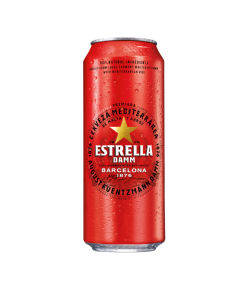 Pivo Estrella Damm, alk. 4,6 vol %, 0,5 l, pločevinka