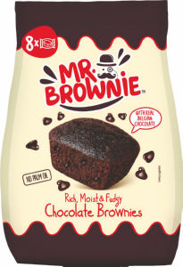 Biskvit brownie Mr.Brownie, čokolada, 200 g