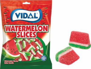 Bonboni Vidal, Watermelon Slices, 90 g