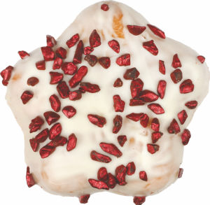 Krof Donut, božični zvezda in smrekica, 72 g