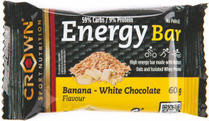 Ploščica energijska Crown Nutrition, banana, 60 g