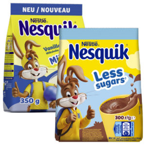 Mešanica za pripravo kakavovega napitka Nesquik, vrečka, okus vanilija, 350 g