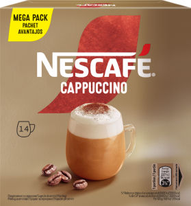 Napitek Nescafe, Cappuccino sladek XXL, 14 x 13,5 g