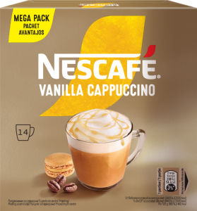 Napitek Nescafe, Cappuccino vanilla XXL, 14 x 14 g