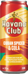 Pijača Havana, Cuban Spiced & Cola, alk. 10 vol%, 0,33 l