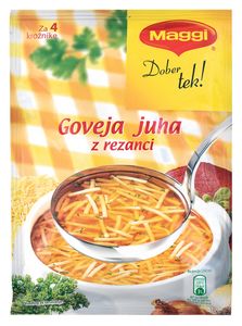 Juha Maggi, goveja z rezanci, 67 g