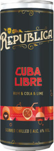 Pijača Republica, Cuba Libre, alk.6 vol%, 0,25 l