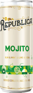 Pijača Republica, Mojito, alk.6 vol%, 0,25 l
