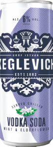 Pijača Keglevich, Mint & bezeg, alk.6 vol%, 0,25 l