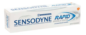 Zobna pasta Sensodyne, Rapid white, 75 ml
