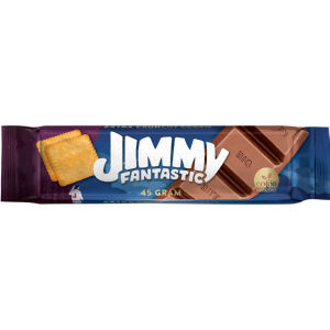 Čokolada mlečna Jimmy Fantastic, Extra hrustljav keks, 45 g
