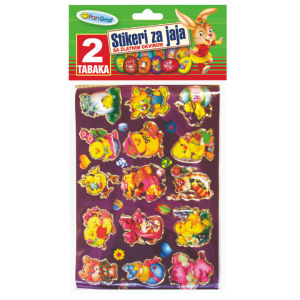 Nalepke za velikonočna jajca 1/2