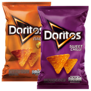 Čips Doritos, Nacho, 90 g